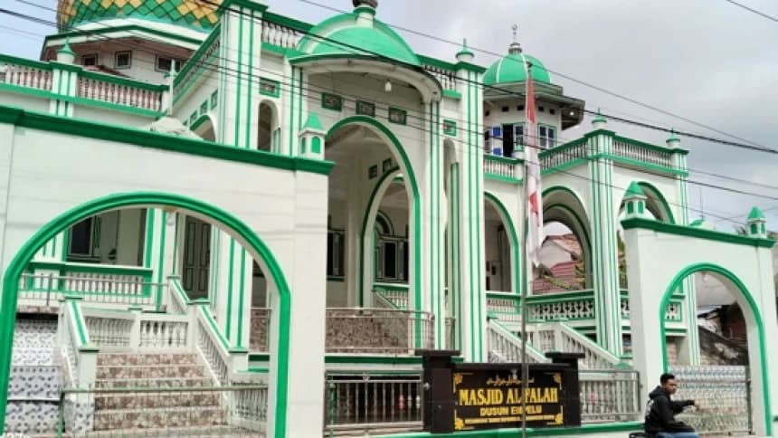 Jejak Sejarah Masjid Al-Falah Bungo, Berawal dari Surau, Warisan Arsitektur Jawa dan Minang