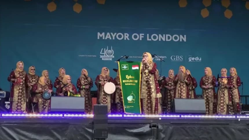 Emak-Emak Muslimat NU Tampil di London, Bawakan Lagu Ya Lal Wathan hingga Padang Bulan