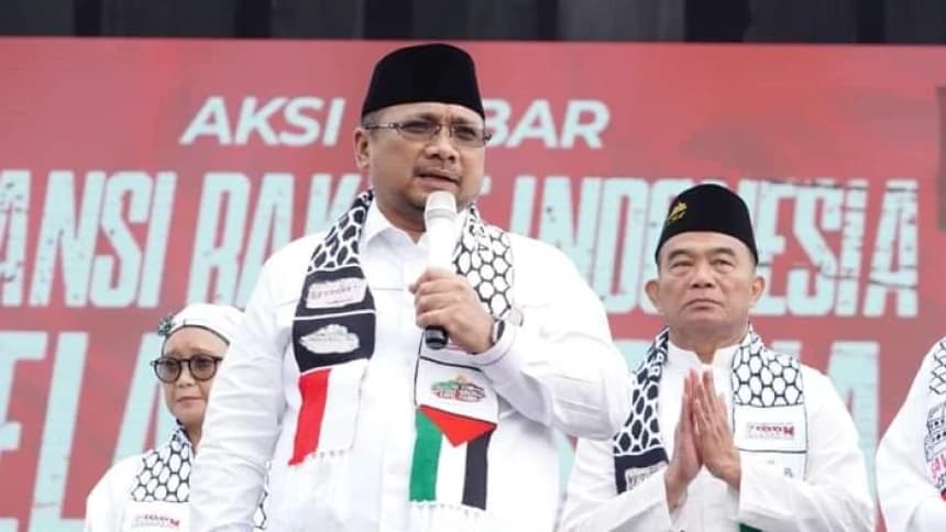 Aksi Bela Palestina, Menag Ajak Shalat Ghaib untuk Syahid Korban Agresi Israel