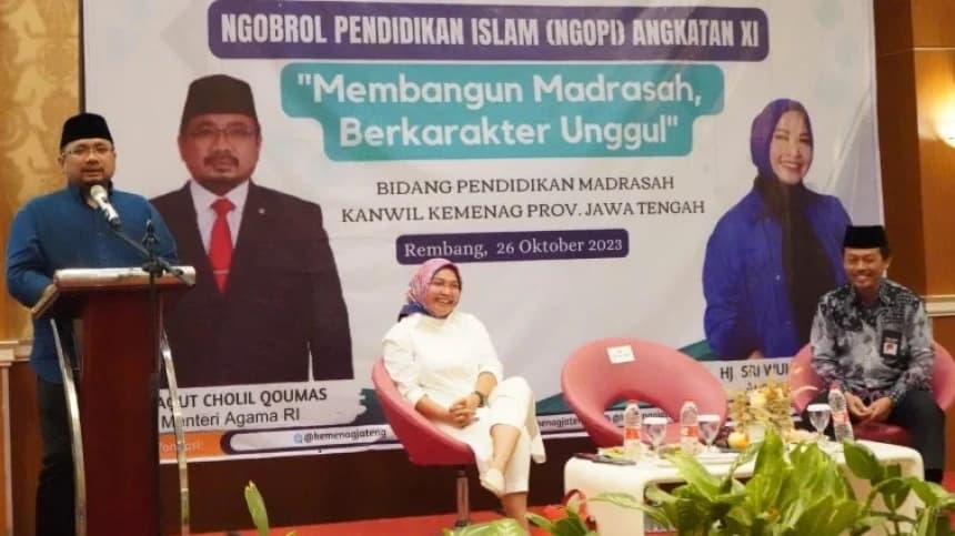 Menag Yaqut: Madrasah Harus Adaptif terhadap Teknologi Digital