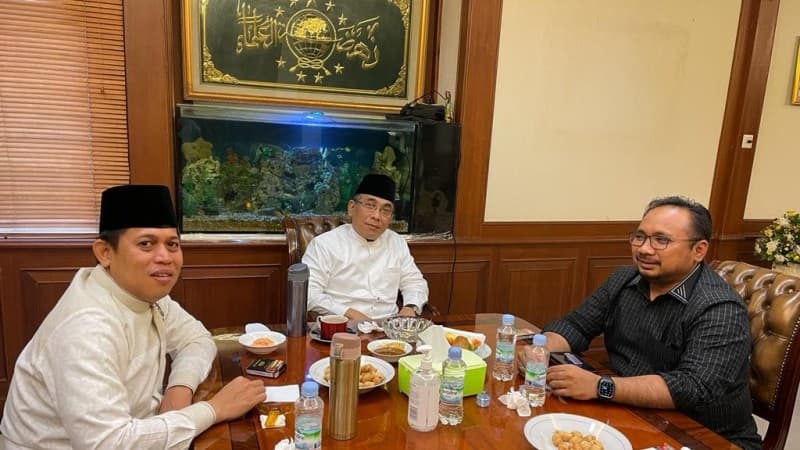 Bahas Kerukunan dan Toleransi, Menag Sowan Ketum PBNU