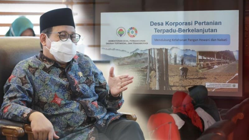 Indeks Ketahanan Pangan Turun, Kemendes PDTT Gagas Program Desa Peternakan Terpadu 