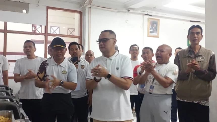 Menhaj Sidak Diklat Petugas Haji 2026