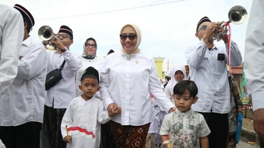Menteri PPPA Dorong Pesantren Jadi Institusi yang Ramah dan Aman untuk Santri