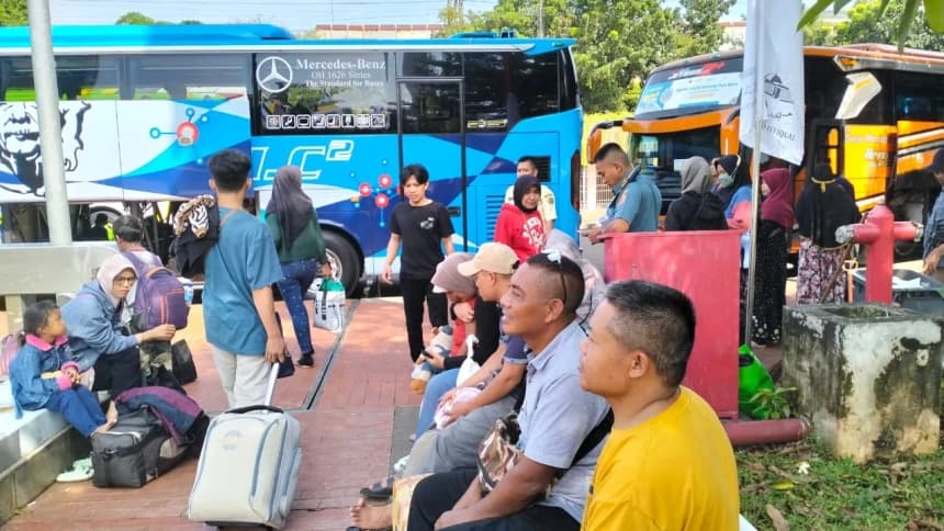 Mudik Gembira Bareng PBNU, Bantu Ringankan Ongkos Pulang ke Kampung Halaman