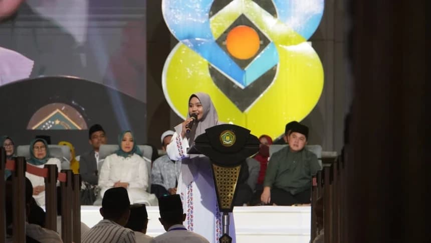 Di Hadapan Menteri, Ustadzah Mumpuni: Jika Manusia Dihargai dari Badannya, Silakan Bersaing dengan Sapi