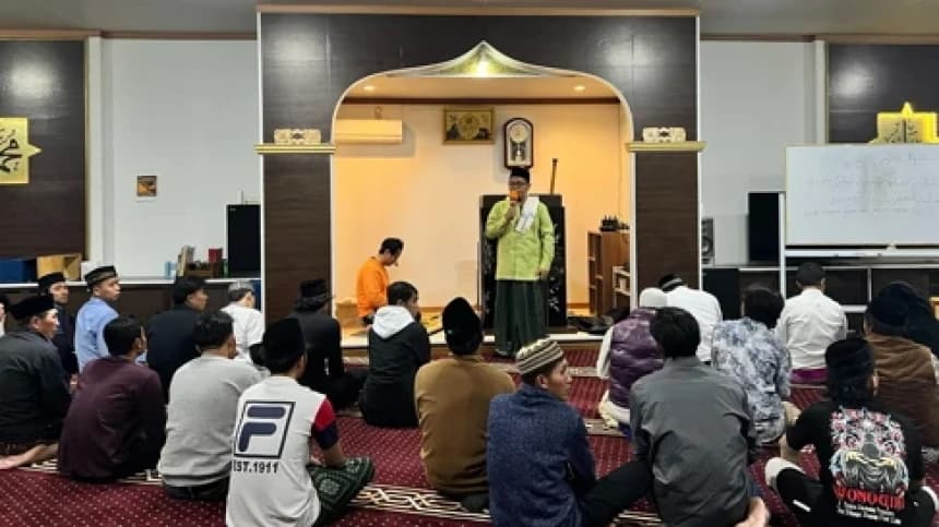 Diaspora Muslim Ibaraki Jepang Ramaikan Kultum Ramadhan