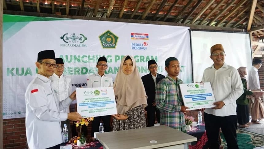 200 Bantuan UMKM Warnai Peluncuran Program KUA Pemberdayaan Ekonomi Umat di Temanggung