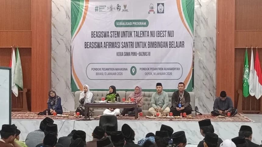 NU Scholarship Sosialisasikan Bimbel BEST NU di Pesantren, Dorong Santri Berkiprah di Bidang STEM