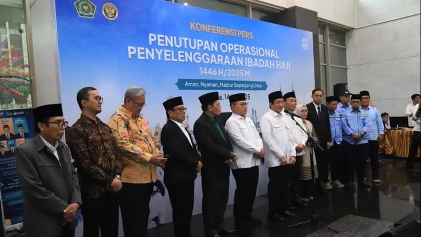 Operasional Haji 2025 Resmi Ditutup, 3 Jamaah Dilaporkan Hilang dan 447 Meninggal