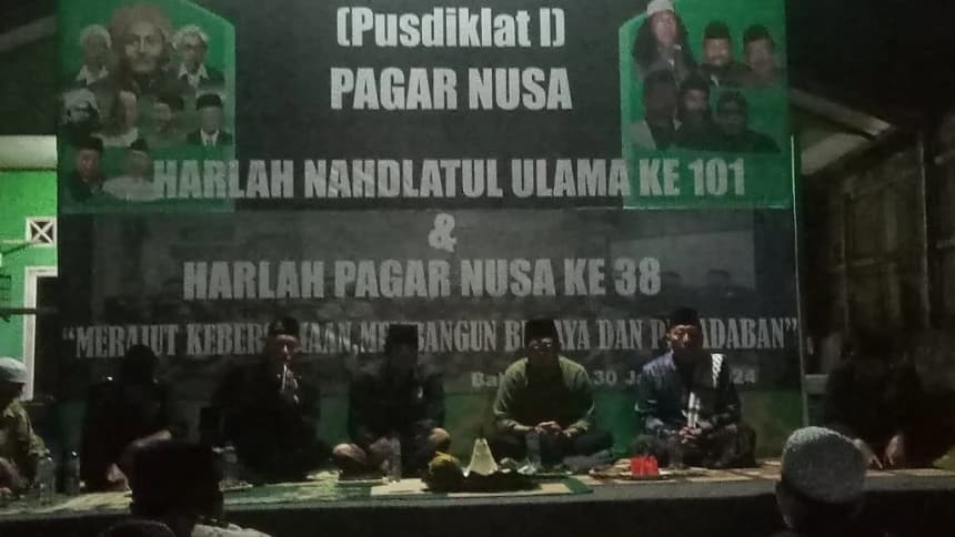 Gelar Harlah Ke-101 NU, Waketum Pagar Nusa Ingatkan Pendekar Jangan Lepas dari Kiai NU