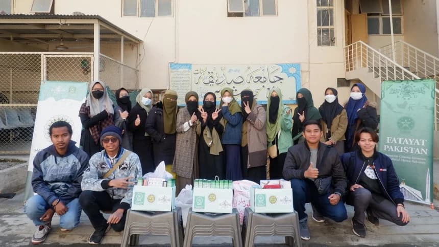 Bakti Sosial Warnai Hari Lahir Ke-96 NU di Pakistan