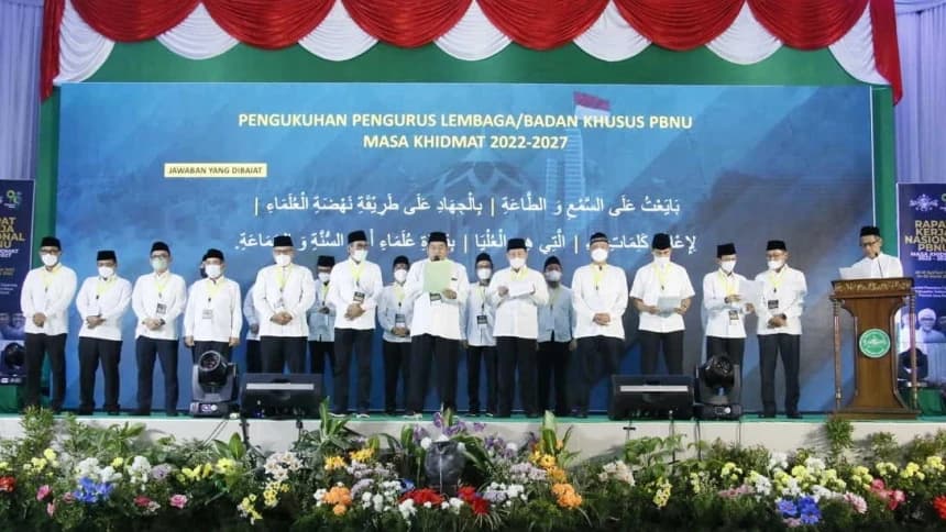 PBNU Lantik Pengurus Lembaga dan Badan Khusus Periode 2022-2027
