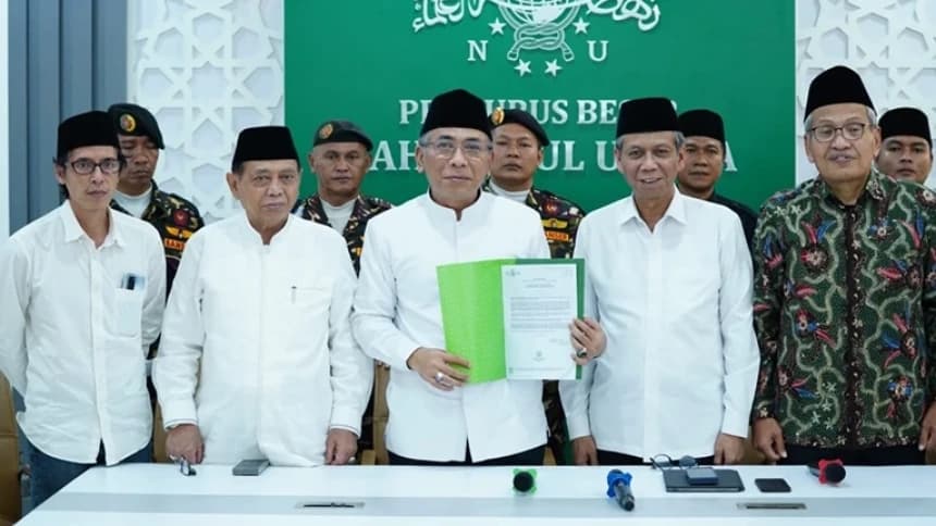 Gus Yahya Ajak Seluruh Pengurus NU Siapkan Muktamar Ke-35 sebagai Jalan Terhormat dan Konstitusional