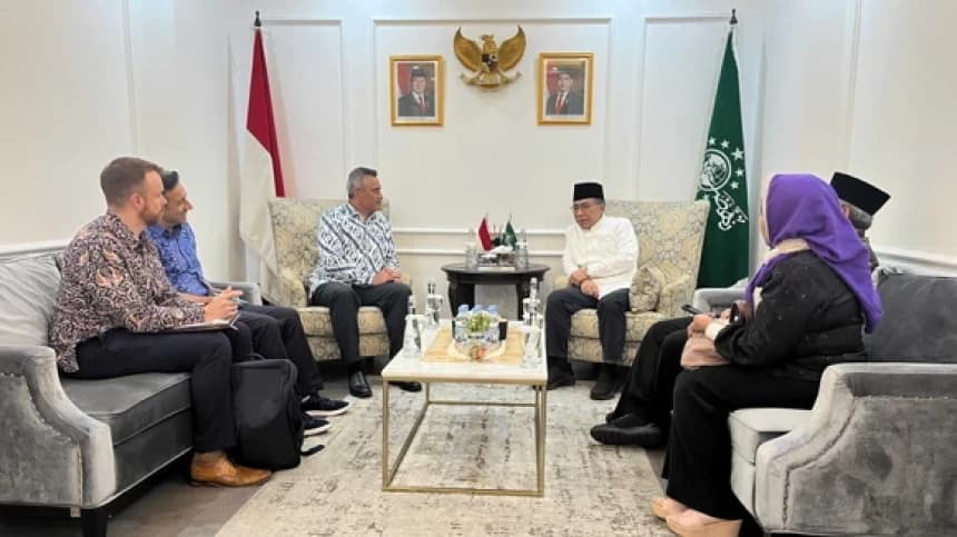 Dubes Selandia Baru Kunjungi PBNU, Bahas Potensi Kerja Sama Pendidikan hingga Kemanusiaan