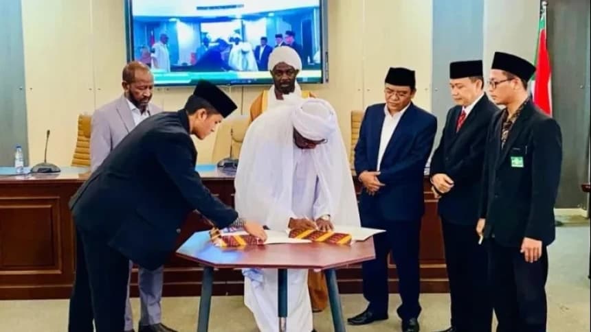 PCINU Sudan dan Majma Fiqih Islami Sepakati Dakwah Islam Moderat