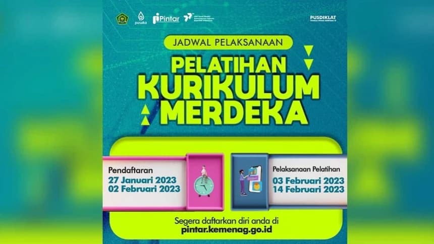 Kemenag Buka Pelatihan Guru Agama, Gratis dan Dapat Sertifikat