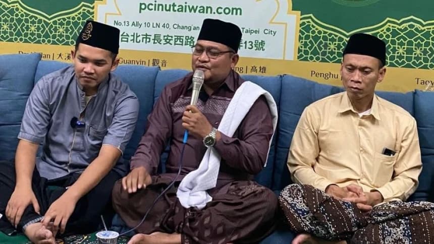 Hadir di Taiwan, Kiai Mujib Tulungagung Ingatkan Ada Doa Orang Tua dalam Kesuksesan Anak