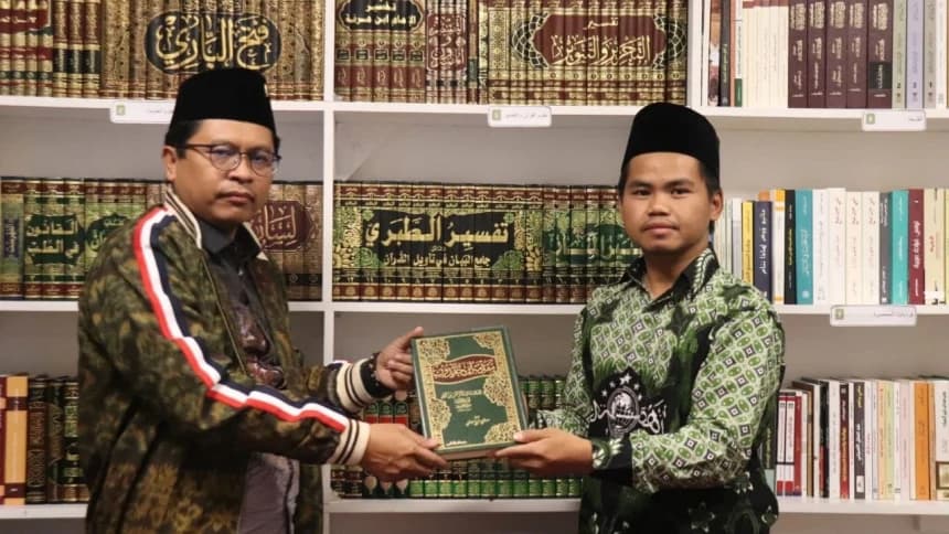 Resmikan Perpustakaan Ibnu Khaldun, PCINU Tunisia Sediakan 534 Buku: Tafsir hingga Filsafat