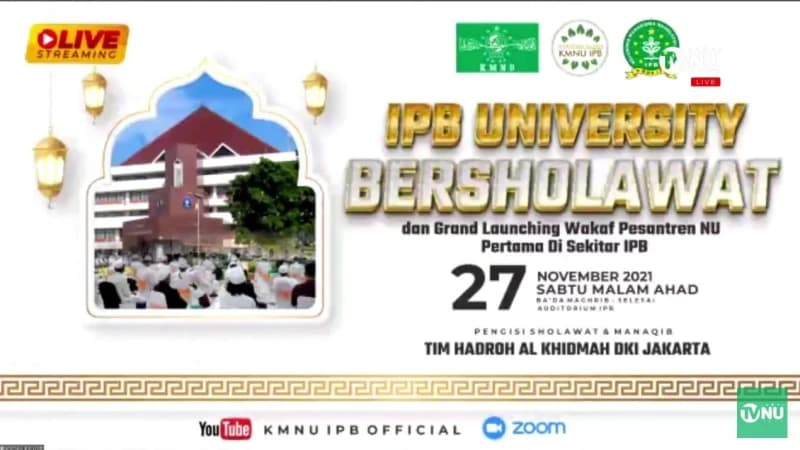Wakaf Pesantren NU di IPB Resmi Diluncurkan