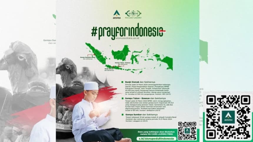 Gandeng LAZISNU, AIS Nusantara Galang Donasi untuk Bantu Warga Terdampak Banjir dan Gempa