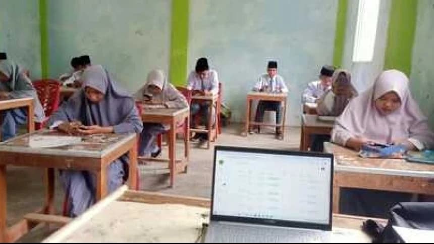 Pertama Kalinya, 15.200 Santri PPS Ulya Ikuti Ujian Pendidikan Kesetaraan Berbasis CBT 