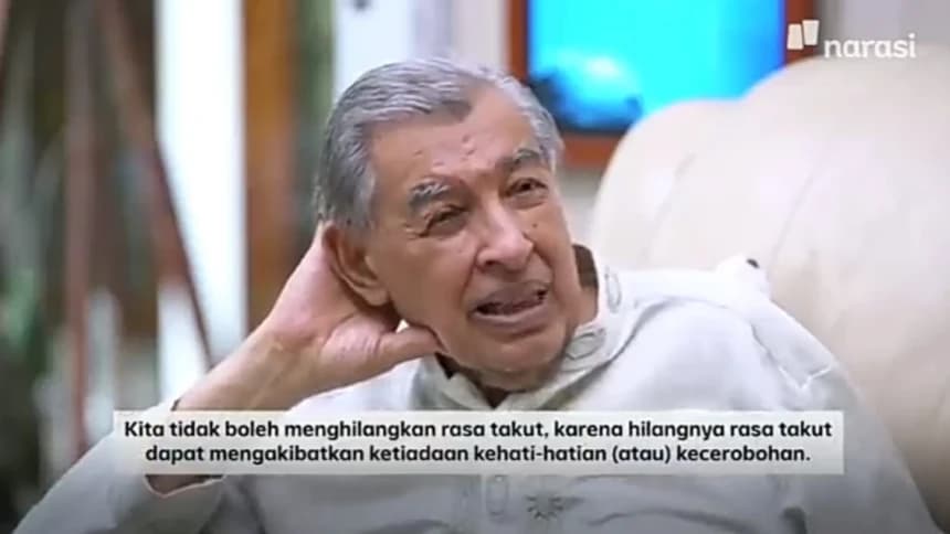 Pesan Prof Quraish untuk Anak Muda: Jangan Pernah Pesimis