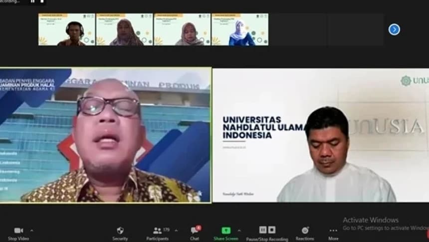 Pusat Studi Halal Unusia Latih Pendamping Produksi Halal bagi UMK