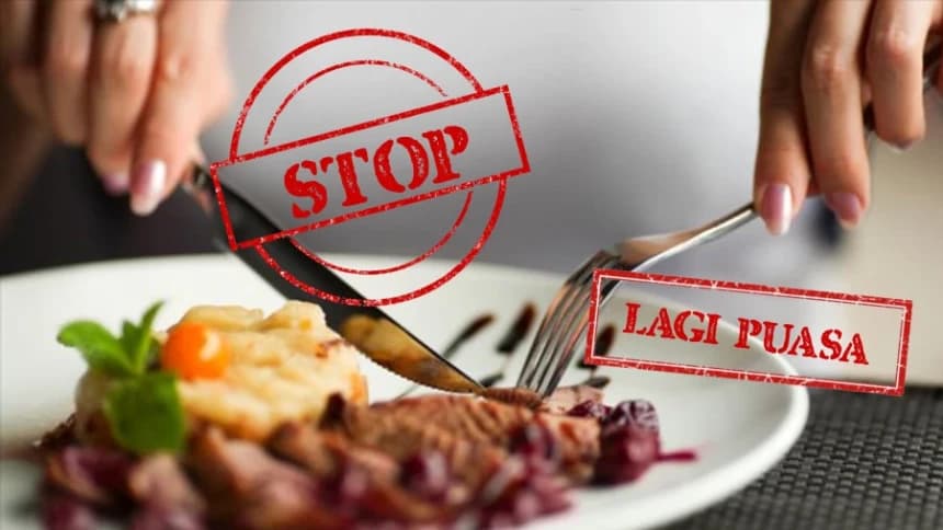 Hukum Telan Ludah Bercampur Darah Saat Puasa