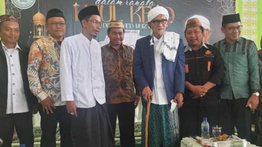 Hadiri Haul Prof Muiz, Rais 'Aam PBNU Ajak Santri Teladani Almarhum