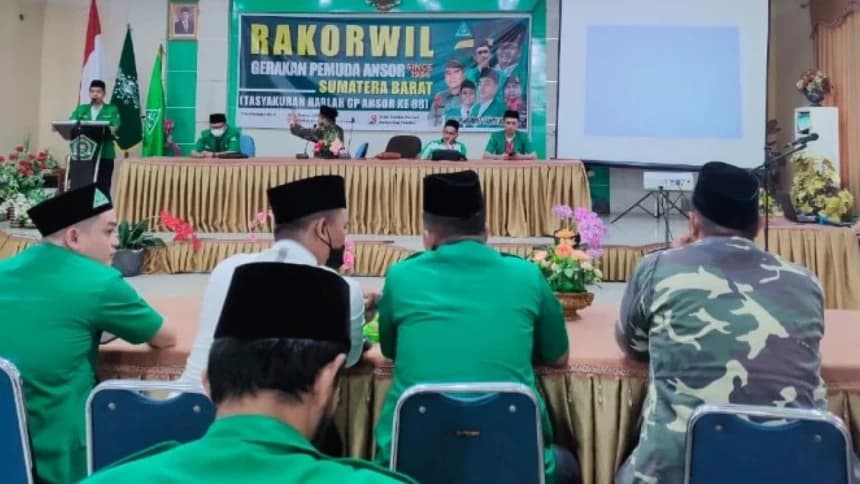 Gelar Rakorwil, Ansor Sumbar Persiapkan Ansor Masa Depan NU