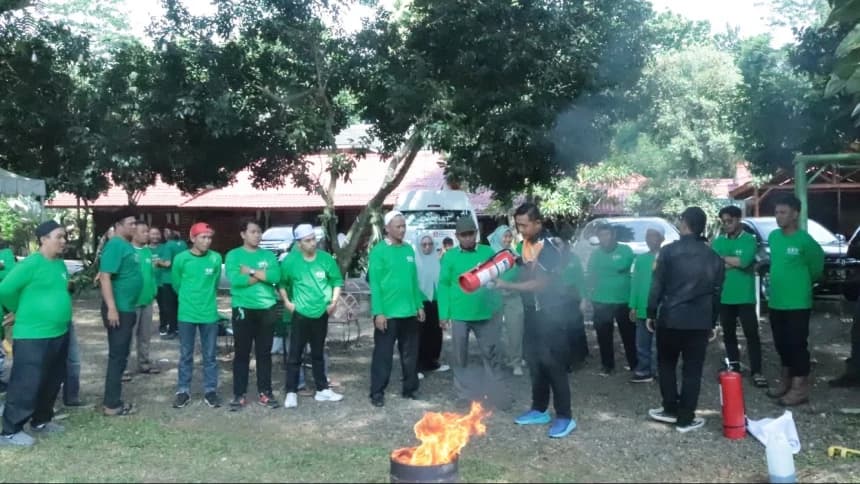 LAZISNU PBNU dan Prudential Syariah Fasilitasi Pelatihan Siaga Bencana bagi Relawan NU Peduli