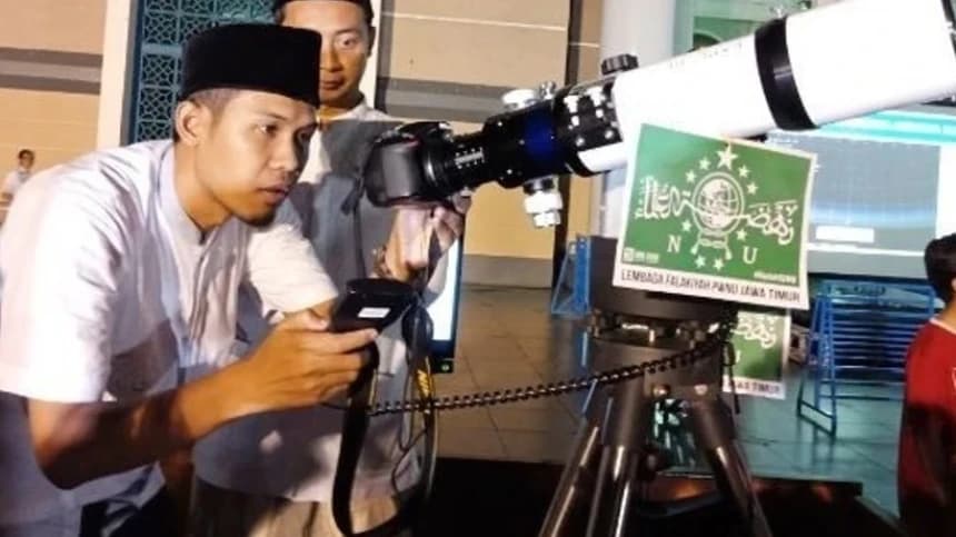 Lembaga Falakiyah PBNU: Hilal Terlihat di Empat Kota di Indonesia