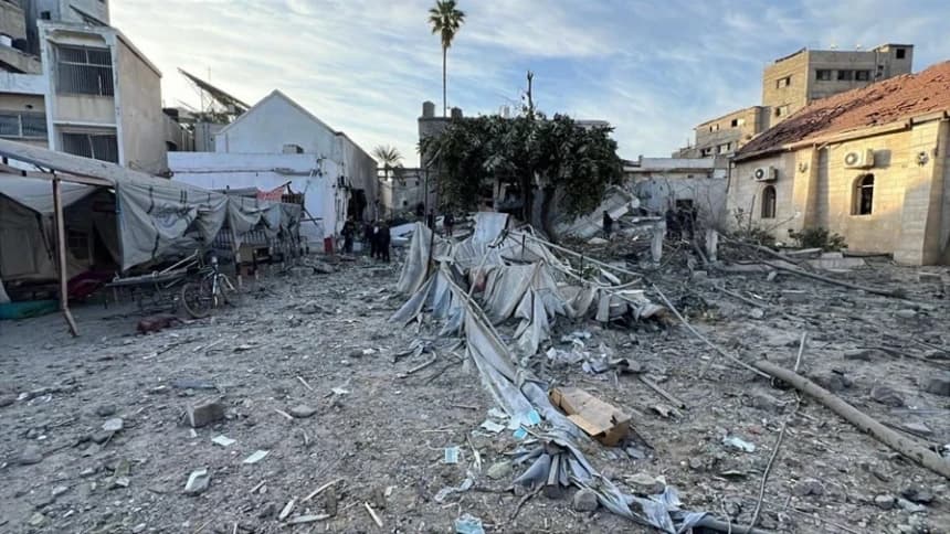 Serangan Udara Israel Hancurkan Rumah Sakit Baptis Al-Ahli di Gaza Utara