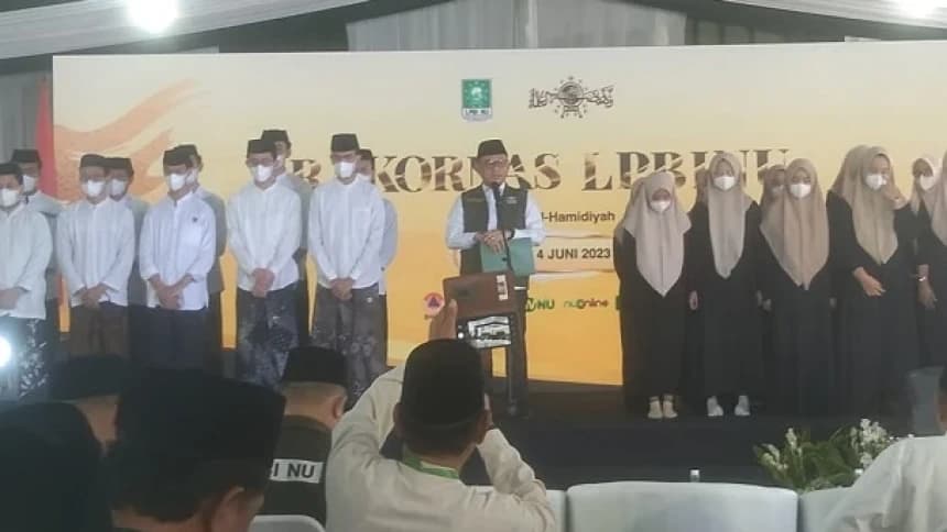 LPBINU Kukuhkan Santri Penggerak Lingkungan