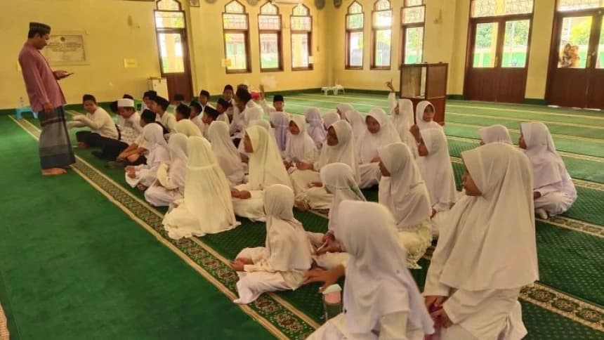1.400 Santri TPQ Qiraati Ikuti Imtas di Masjid Gus Dur Ciganjur
