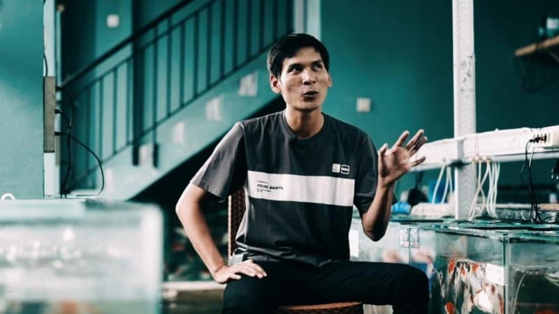 Santri Lirboyo Ini Hasilkan Rp1 Miliar dari Jualan Ikan Koi dan Bibit Tanaman