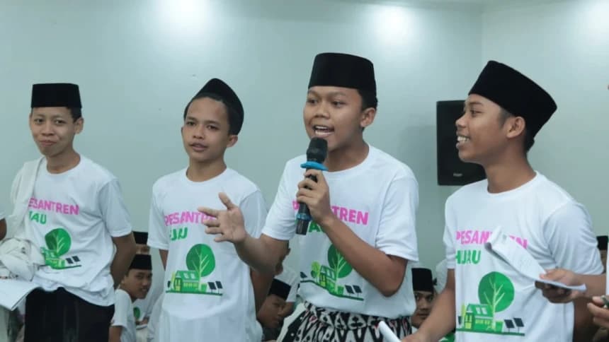 Ratusan Santri MALNU Pandeglang Banten Dilatih Jadi Promotor Kebersihan