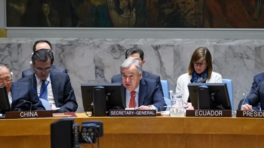 Sekjen PBB Gunakan Pasal 99 untuk Desak Dewan Keamanan Ambil Sikap atas Genosida Israel di Palestina