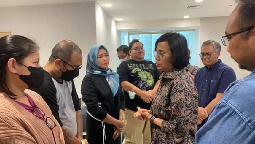 Jenguk David, Sri Mulyani Dukung Proses Hukum Jalan Terus Demi Keadilan