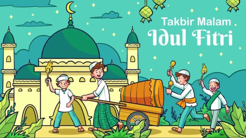 Tafsir Surat Al-Baqarah Ayat 185: Perintah, Makna, dan Hukum Takbir Malam Idul Fitri