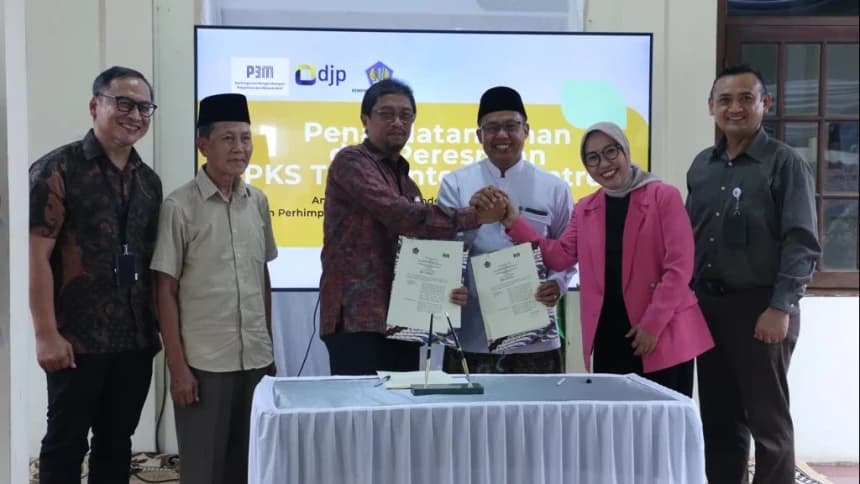 Perkuat Literasi Pajak di Lingkungan Pesantren, P3M dan DJP Resmikan Tax Center Pesantren