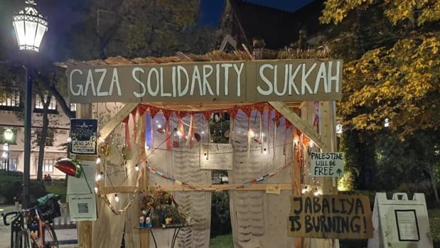 Komunitas Mahasiswa Yahudi Universitas Chicago Dirikan Tenda Solidaritas Palestina