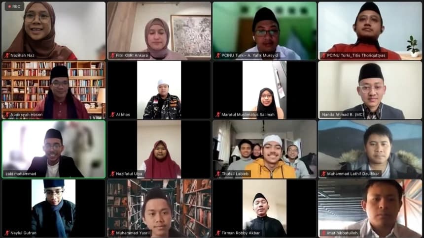 PCINU Turki Gelar Doa Bersama untuk Korban Gempa Turki-Suriah