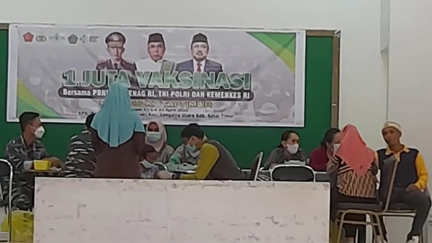Tiga Hari, Peserta Vaksinasi Booster di Kutai Timur Lampaui Target