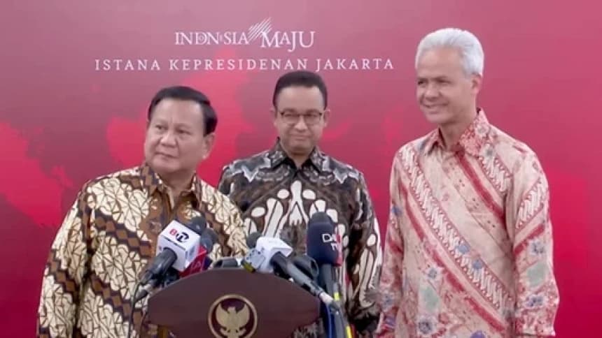 Visi-Misi Tiga Capres-Cawapres soal Penegakan Hukum dan Pemberantasan Korupsi