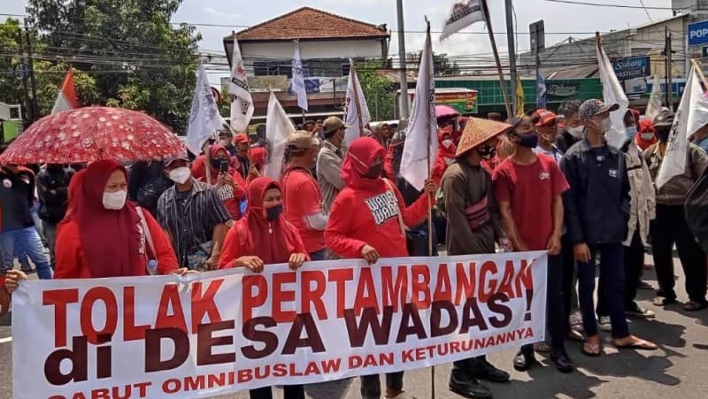 Penambangan di Wadas Buntut Nyata Omnibus Law