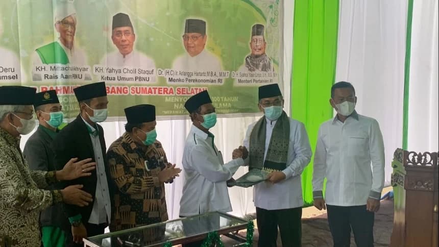 PBNU Terima Wakaf Tanah 1 Hektare untuk Pembangunan UNU Sumsel