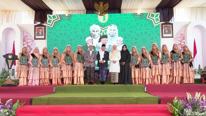 Berdampingan dengan Masyarakat Tionghoa, Wapres Harap Santri di Lasem Pertahankan Budaya Toleransi 