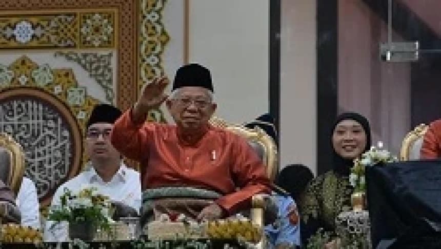 Wapres: Toleransi Kita Diperhatikan Dunia dan Minta Tulisan Indonesia Diterjemahkan ke Arab 